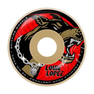 Spitfire Formula Four Louie Lopez Unchained 99D 52mm Skateboard Wheels