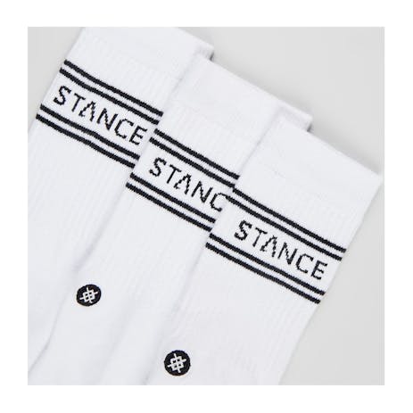 Stance Basic Crew 3-Pack Socks - White