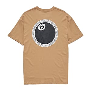 Stussy 8 Ball Dot T-Shirt - Tan