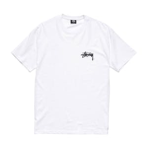 Stussy Shadow Stock T-Shirt - White