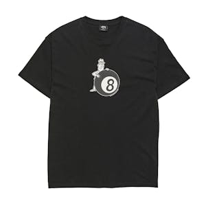 Stussy Behind the 8 Ball T-Shirt - Black