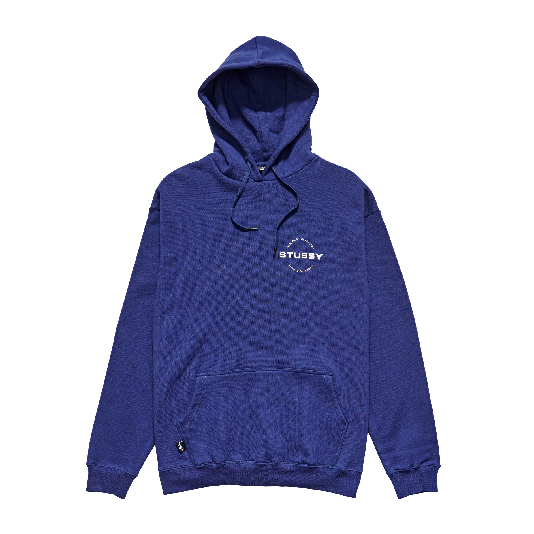 Stussy City Circle Hoodie - Dark Navy | BOARDWORLD Store