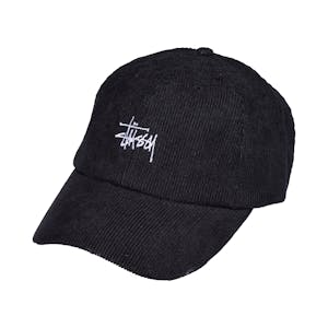 Stussy Graffiti Cord Low Pro Hat- Black