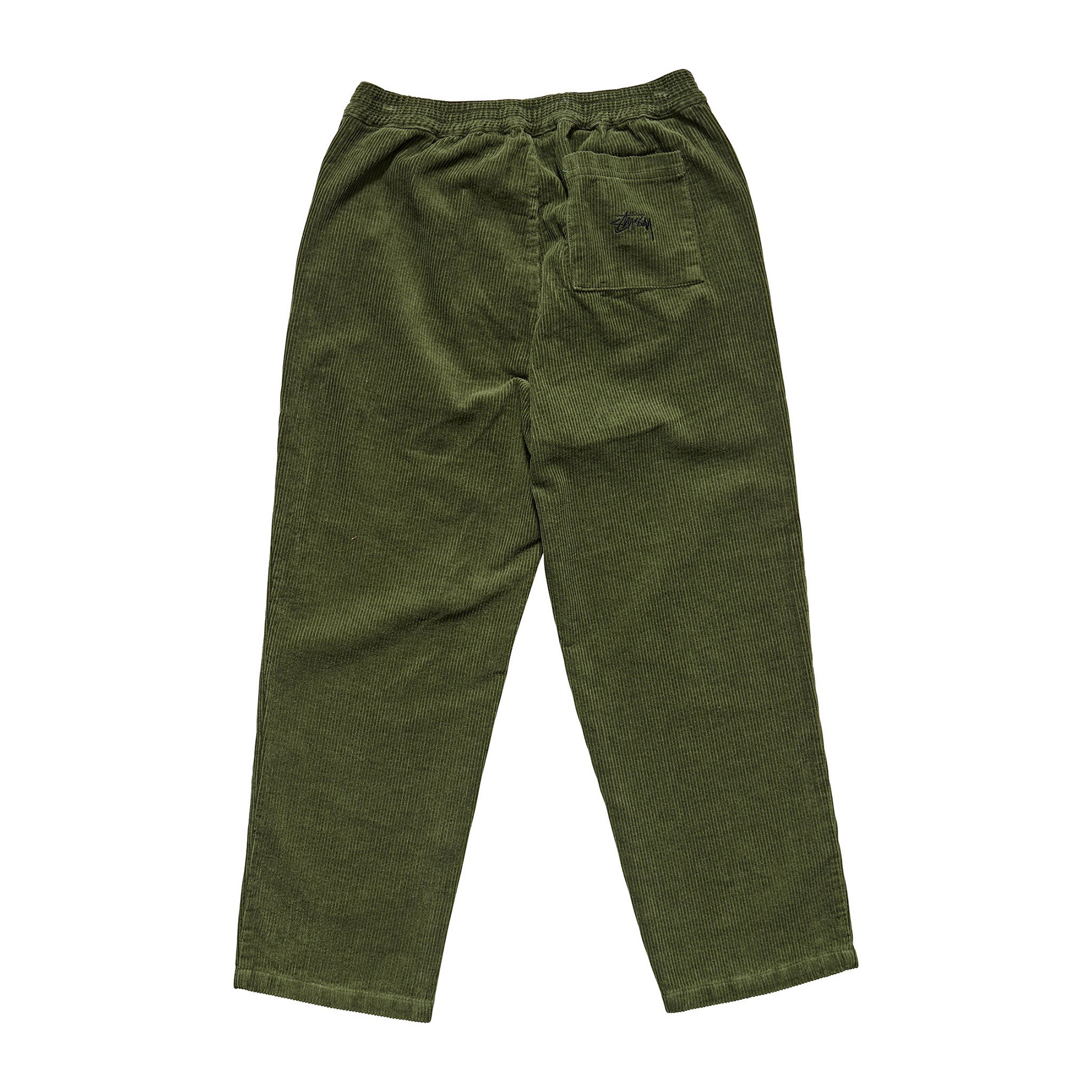 Stussy Huntington Cord Pant - Flight Green | BOARDWORLD Store