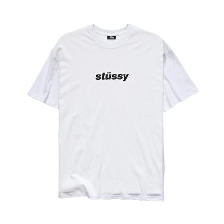 Stussy Italic College T-Shirt - White