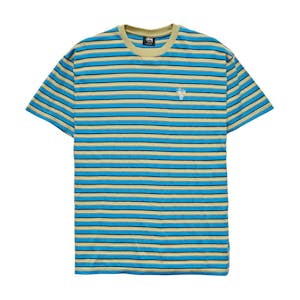 Stussy Morning Stripe T-Shirt - Airforce Blue