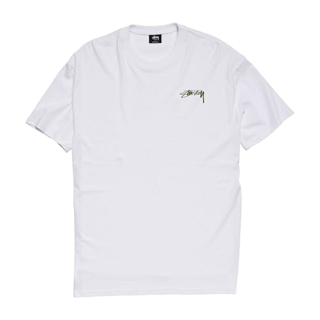 Stussy Shadow Script T-Shirt - White
