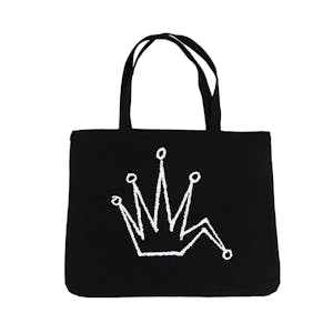 Stussy Broken Crown Tote Bag - Black