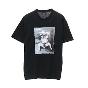 Stussy Bulldog T-Shirt - Black
