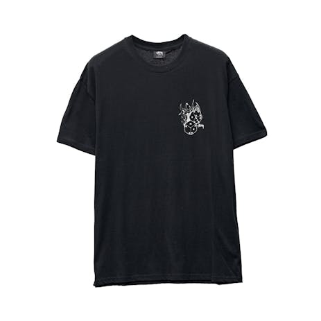 Stussy Fire Dice T-Shirt - Black