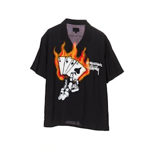 Stussy Flame Shirt - Black