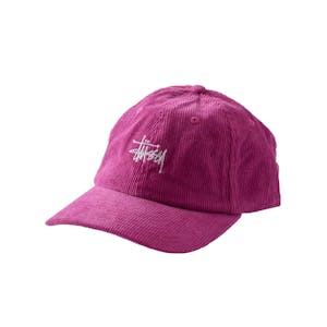Stussy Graffiti Cord Low Pro Hat - Purple