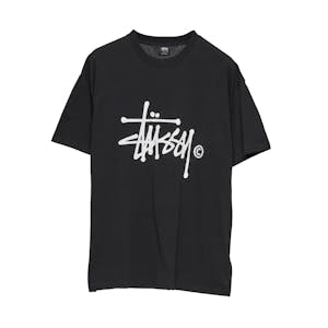 Stussy Solid Graffiti C T-Shirt - Black