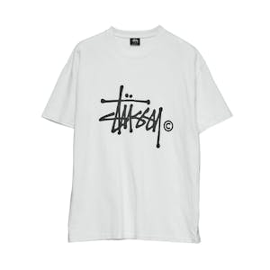 Stussy Solid Graffiti C T-Shirt - White