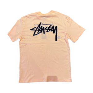 Stussy Solid Shadow Stock T-Shirt - Peach