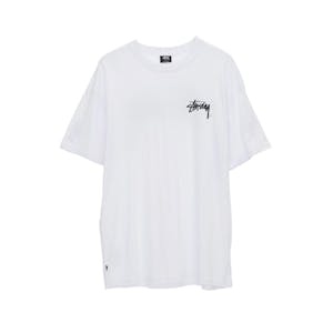 Stussy Solid Shadow Stock T-Shirt - White