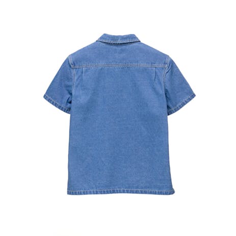 Stussy Workgear Denim Shirt - Mid Blue