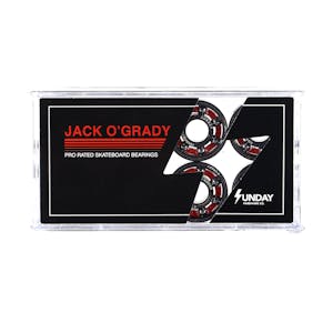 Sunday Jack O’Grady Pro Shieldless Skateboard Bearings