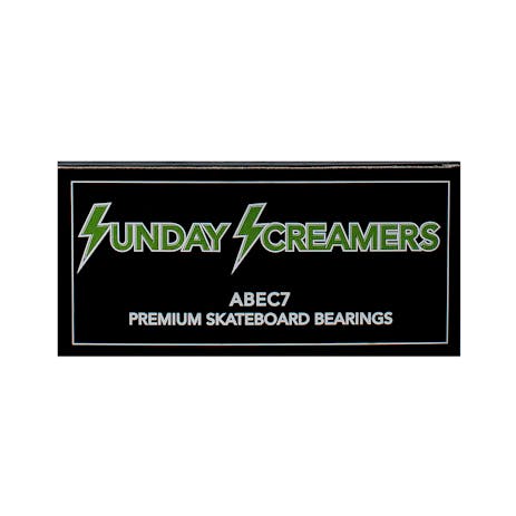 Sunday Screamers Abec 7 Skateboard Bearings