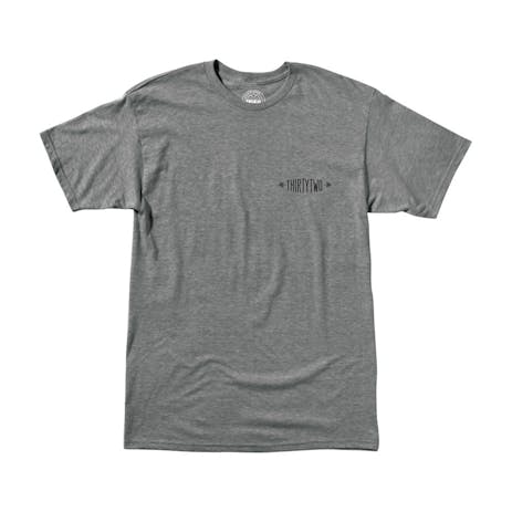 ThirtyTwo Bowyer Pocket T-Shirt — Grey/Heather
