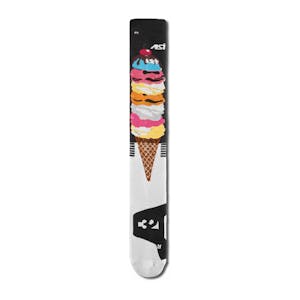 ThirtyTwo Signature Walker ASI Snowboard Sock  - Black/White