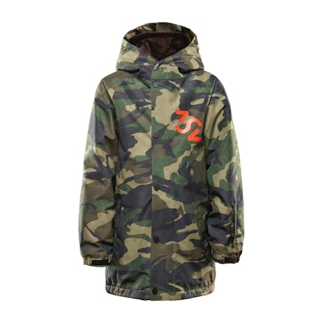 ThirtyTwo League Youth Snowboard Jacket  - Camo
