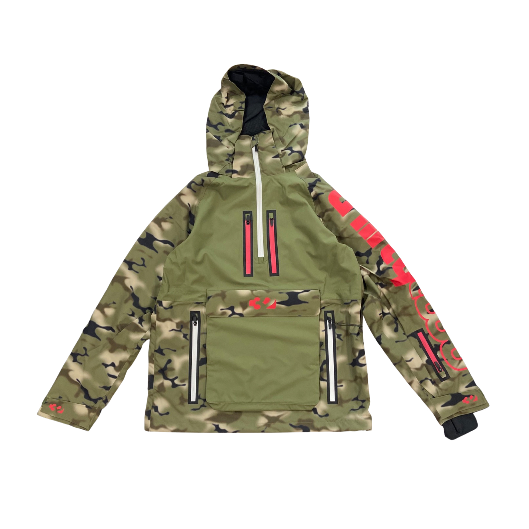ThirtyTwo Light Anorak Snowboard Jacket 2023 Camo BOARDWORLD Store