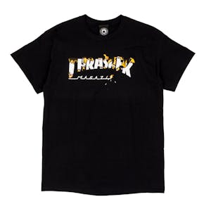 Thrasher Intro Burner T-Shirt - Black