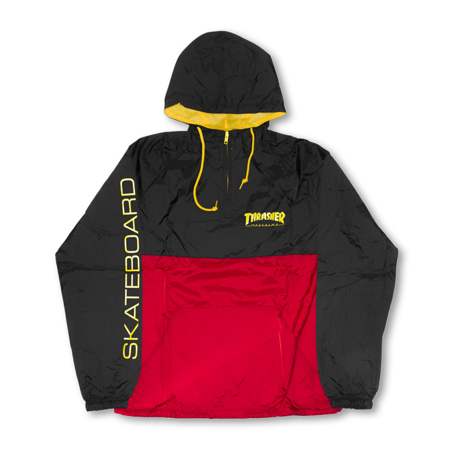 thrasher anorak jacket