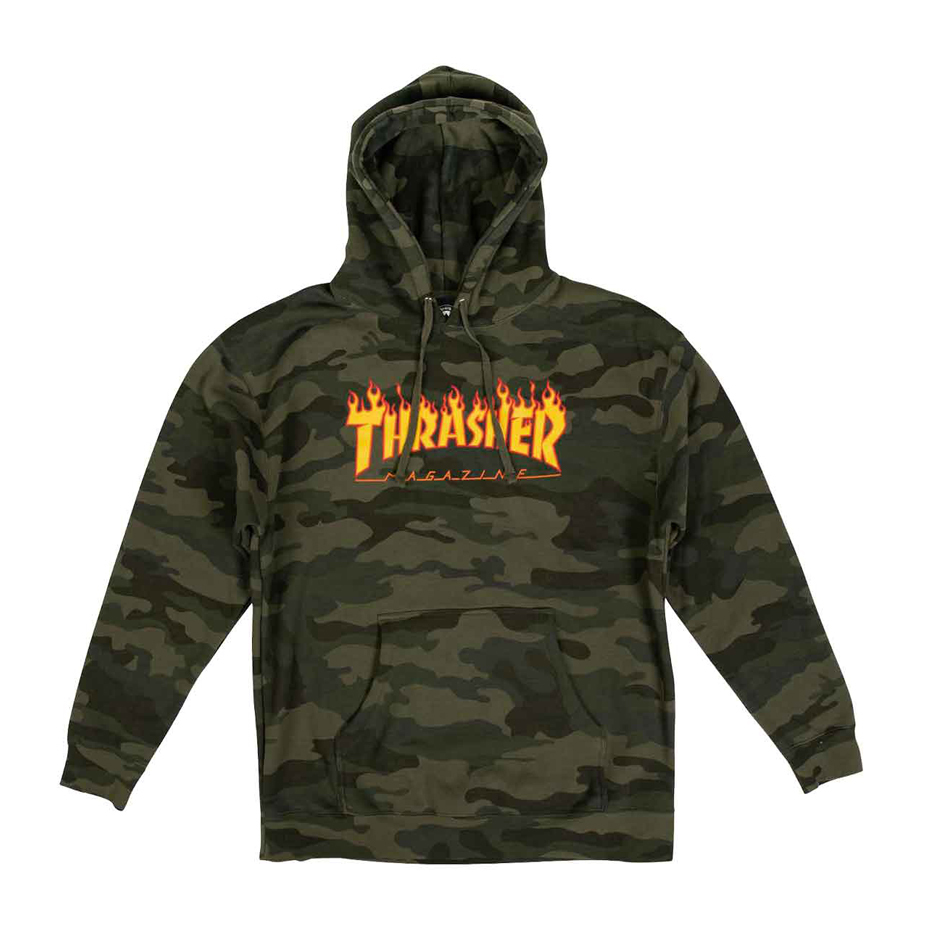 flame hoodie