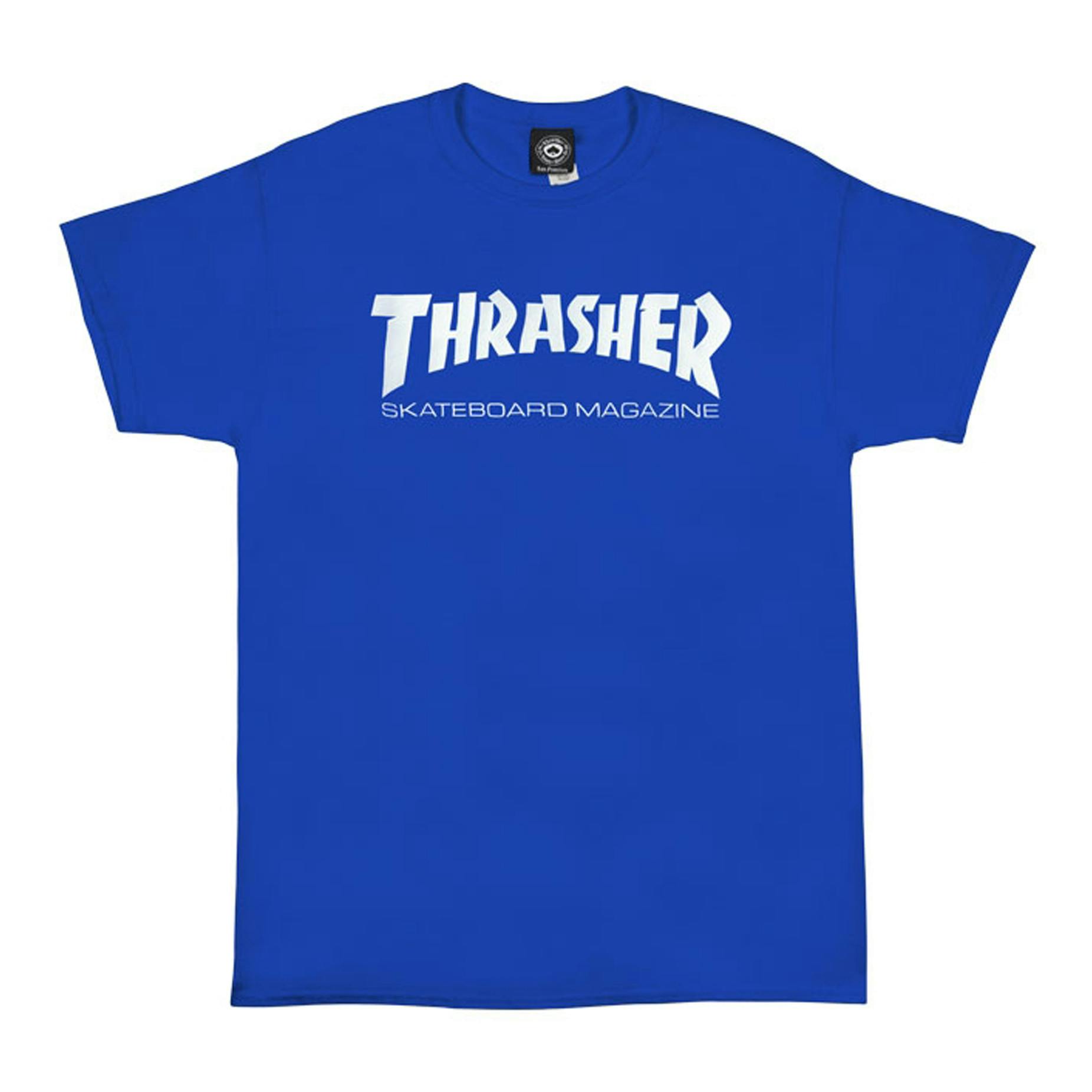Thrasher Skate Mag T-Shirt - Royal Blue | BOARDWORLD Store