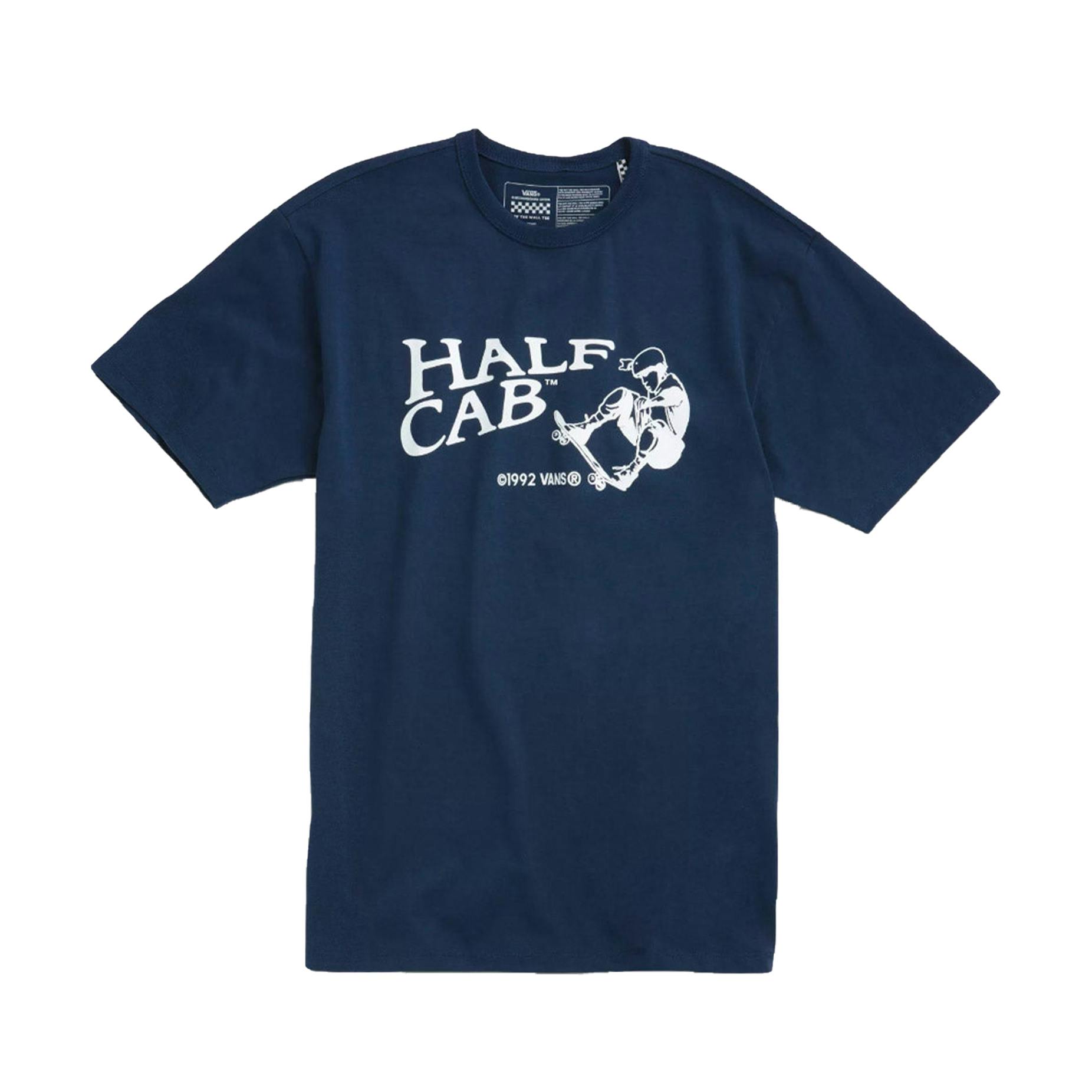 Korea sprogfærdighed Kan ikke lide Vans Half Cab 30th Off The Wall T-Shirt - Dress Blues | BOARDWORLD Store