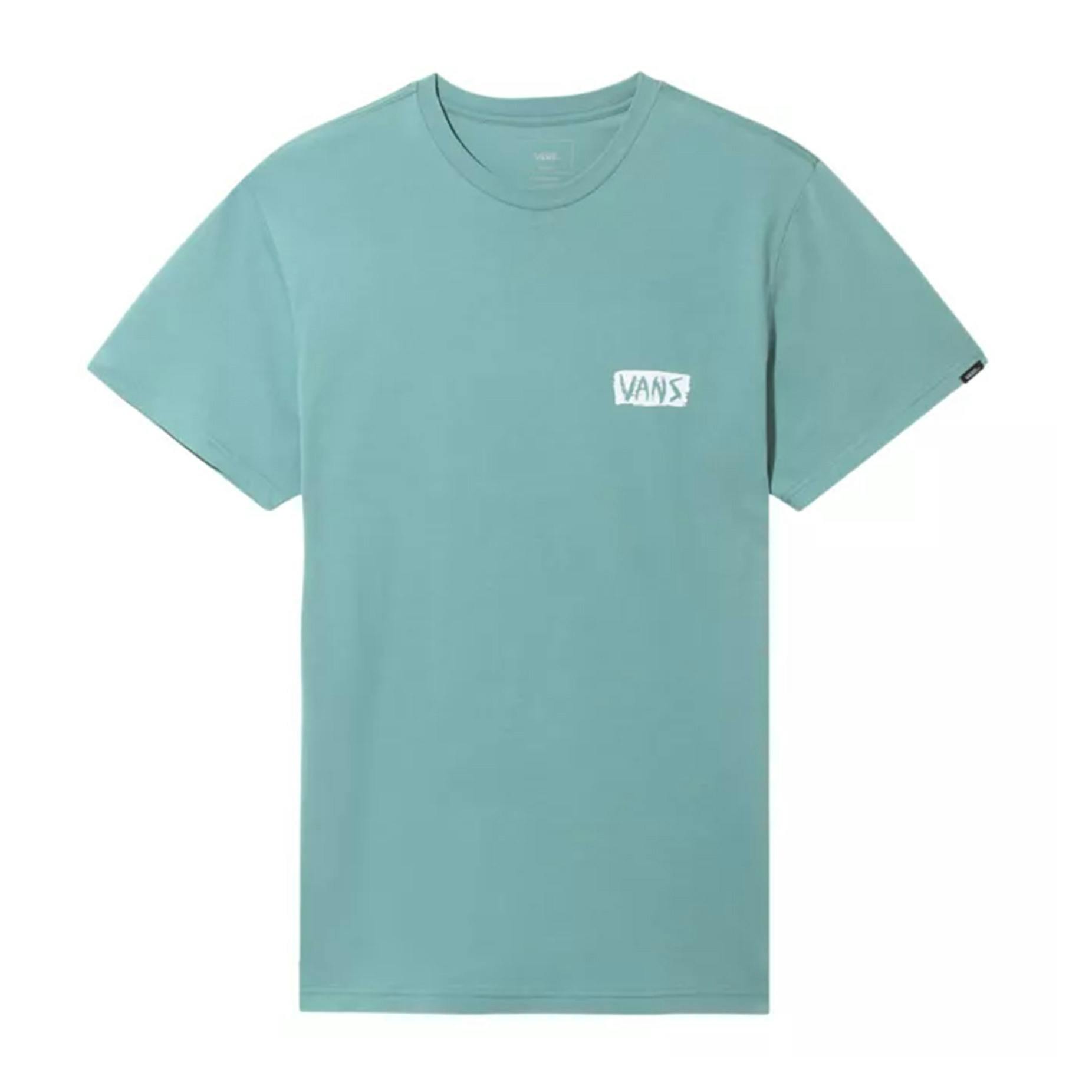 Vans Scratched T-Shirt - Oil Blue | BOARDWORLD Store