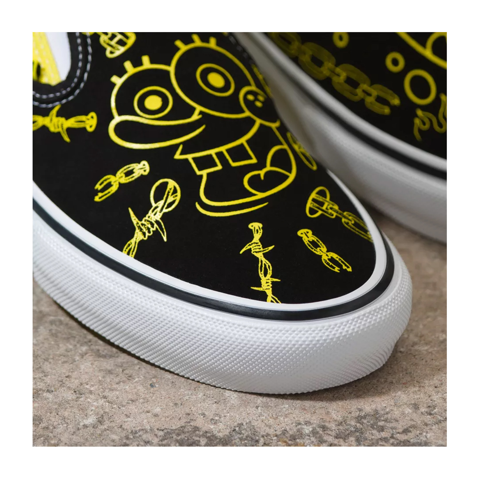 slip on vans spongebob