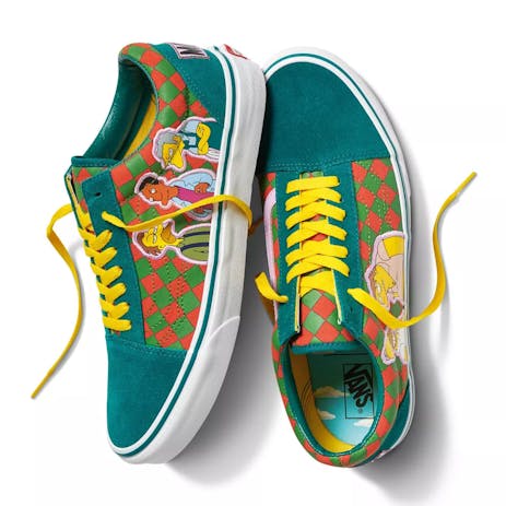 Vans x The Simpsons Old Skool Skate Shoe - Moes
