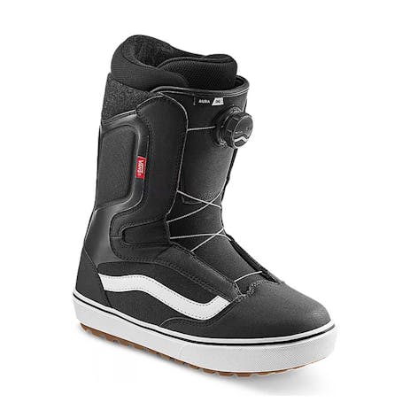 Vans Aura OG Snowboard Boot 2022 - Black/White