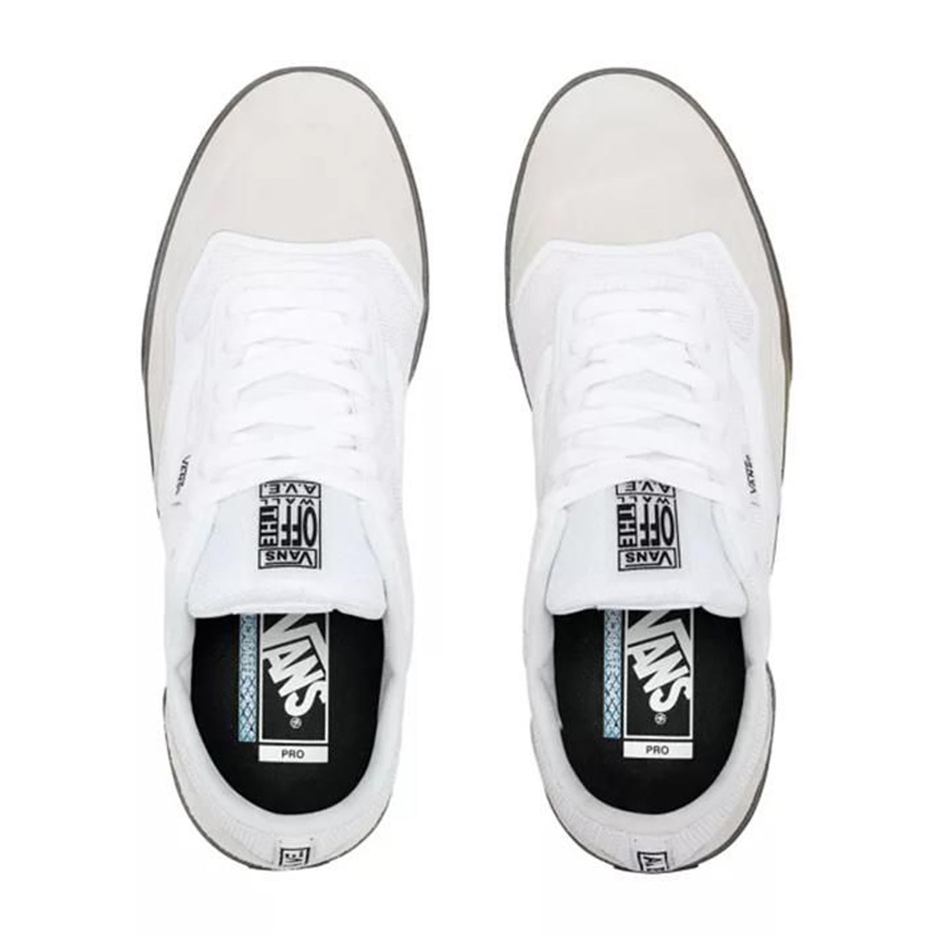 Vans AVE Pro Skate Shoe White/Smoke BOARDWORLD Store