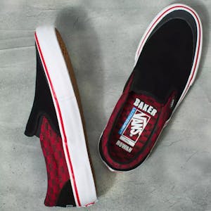 Vans x Baker Slip-On Pro Skate Shoe - Rowan Zorilla