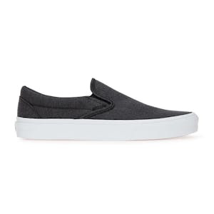 Vans Classic Slip-On Skate Shoe - Herringbone/Black/True White