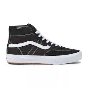 Vans Crockett High Skate Shoe - Black/White