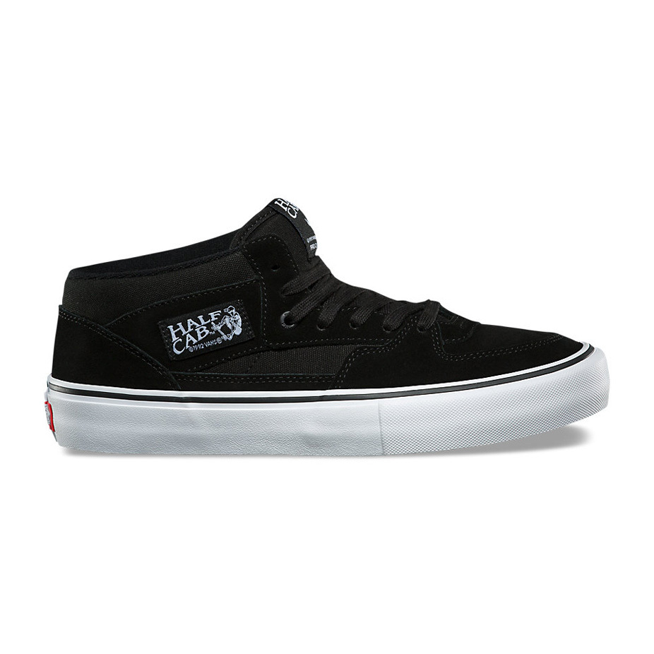Vans Half Cab Pro Skate Shoe - Black 
