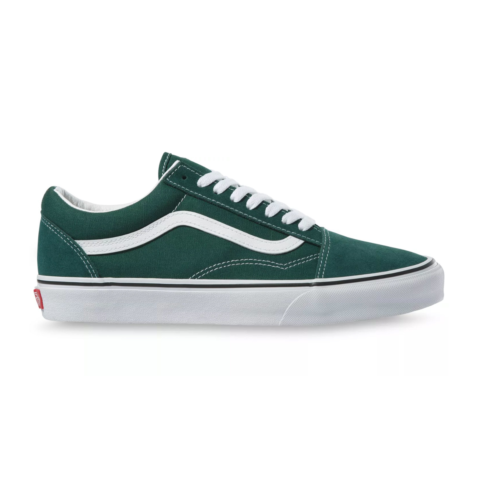 vans green and white