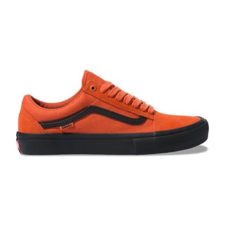 Vans Old Skool Pro Skate Shoe - Koi Orange/Black