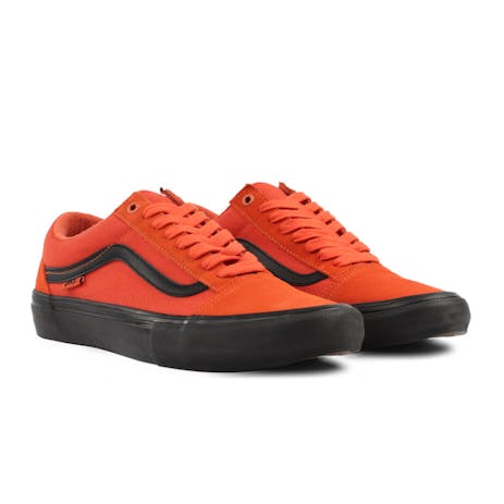 Vans Old Skool Pro Skate Shoe - Koi Orange/Black