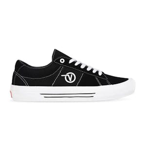 Vans Saddle Sid Pro Skate Shoe - Black/White