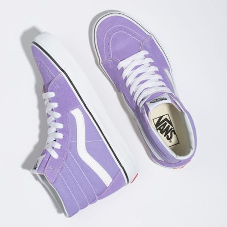 Vans Sk8 Hi Women’s Skate Shoe - Violet Tulip/True White