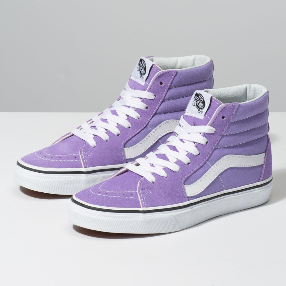 Vans Sk8 Hi Women's Skate Shoe - Violet 