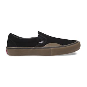 Vans Slip-On Pro Skate Shoe - Black/Gum