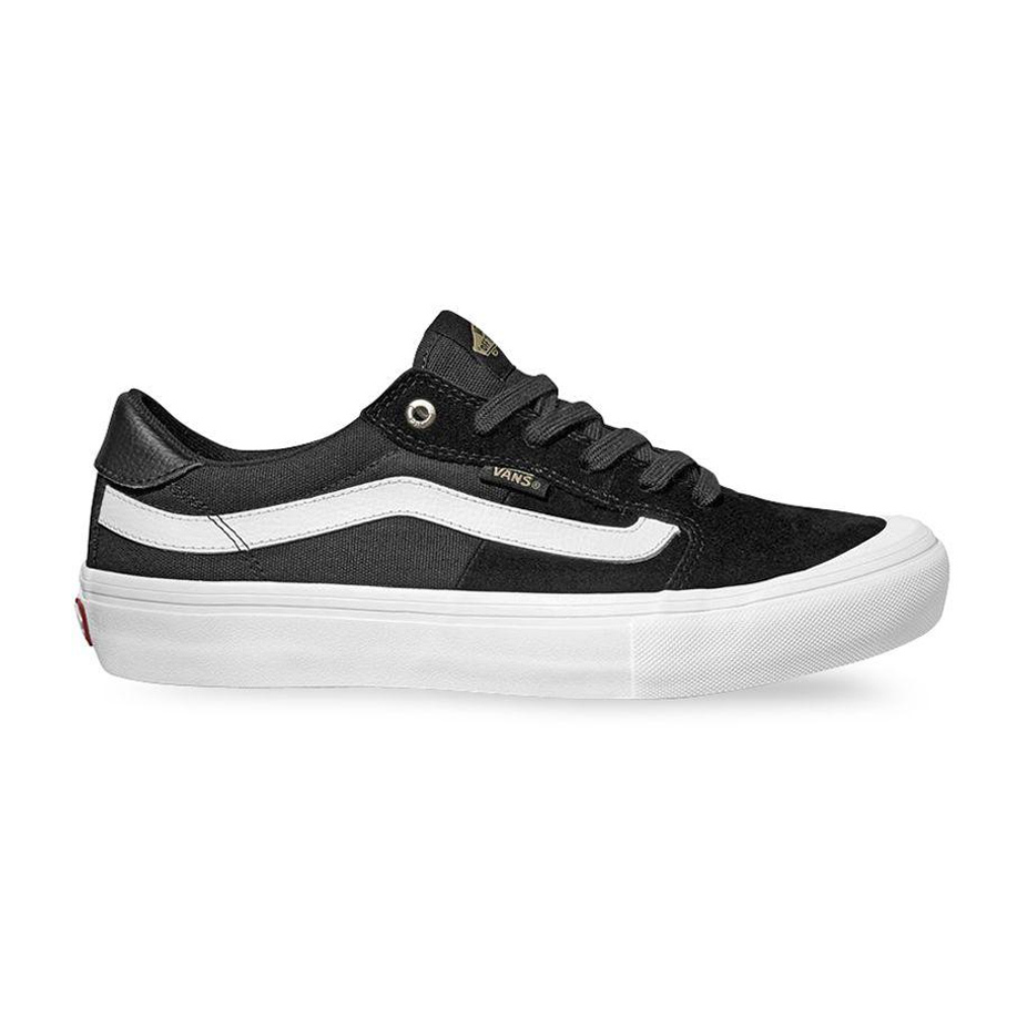 Vans Style 112 Pro Skate Shoe - Black/White/Khaki | BOARDWORLD Store