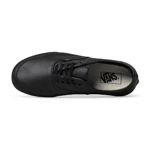 Vans Authentic Leather Skate Shoe - Black/Black